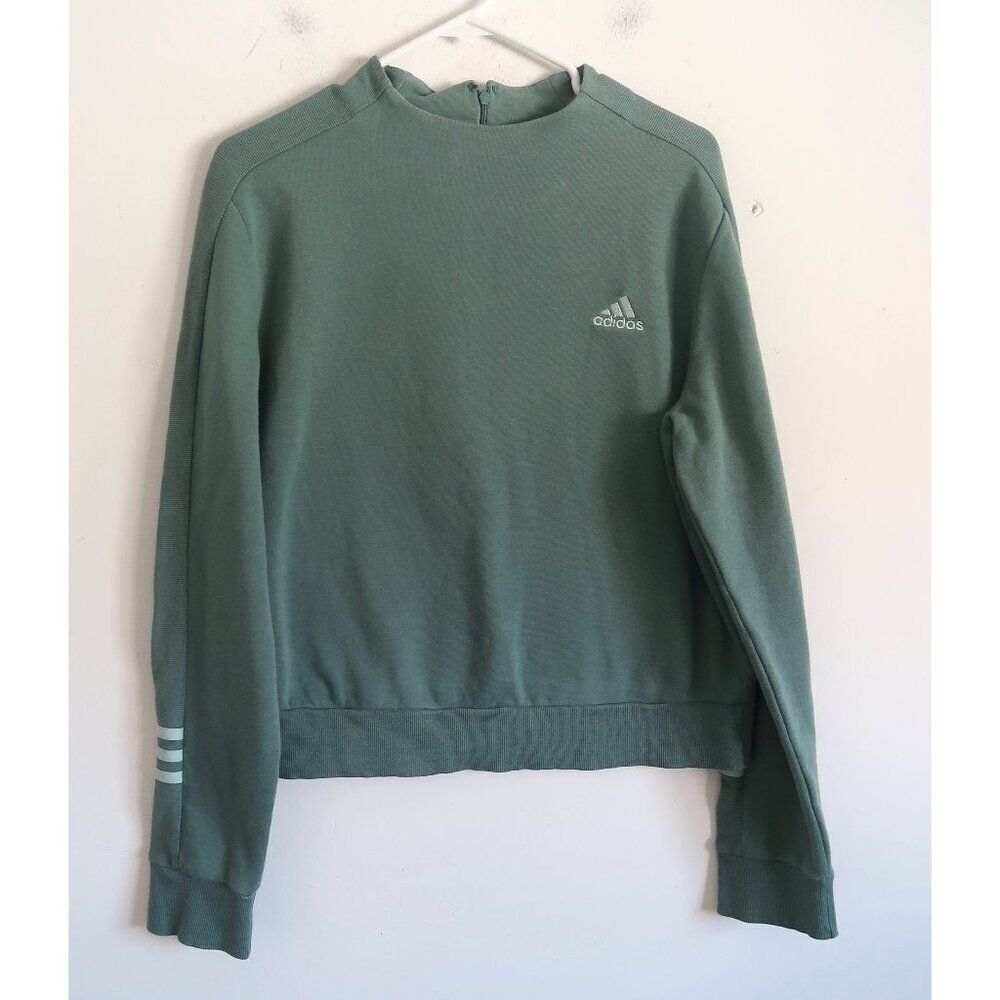 Adidas Teal Long Sleeve Shirt - Size Small